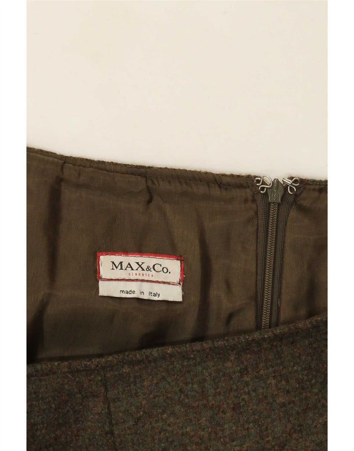 Max&Co. Damen A-Linienrock W32 Large Khaki