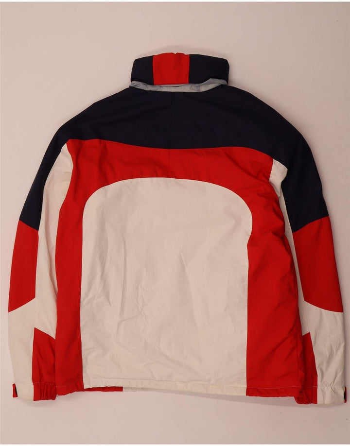 Fila Herren Skijacke UK 42 XL Mehrfarbiges Colourblock-Polyamid