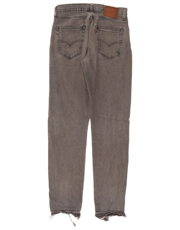 Levi's Herren Slim Jeans W28 L32 Graue Baumwolle