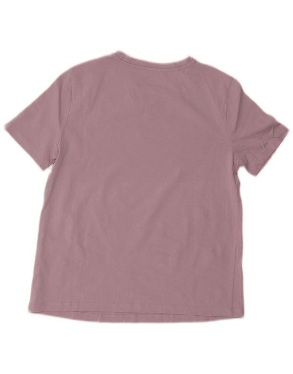 Zara Damen T-Shirt Top UK 10 Small Lila