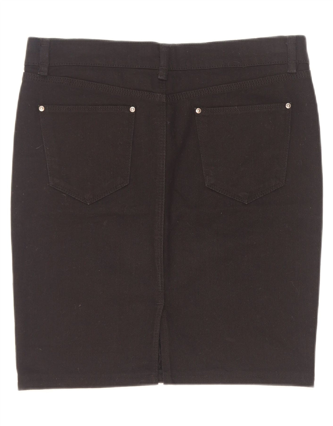 Zara Damen Jeansrock Large W30 Schwarz