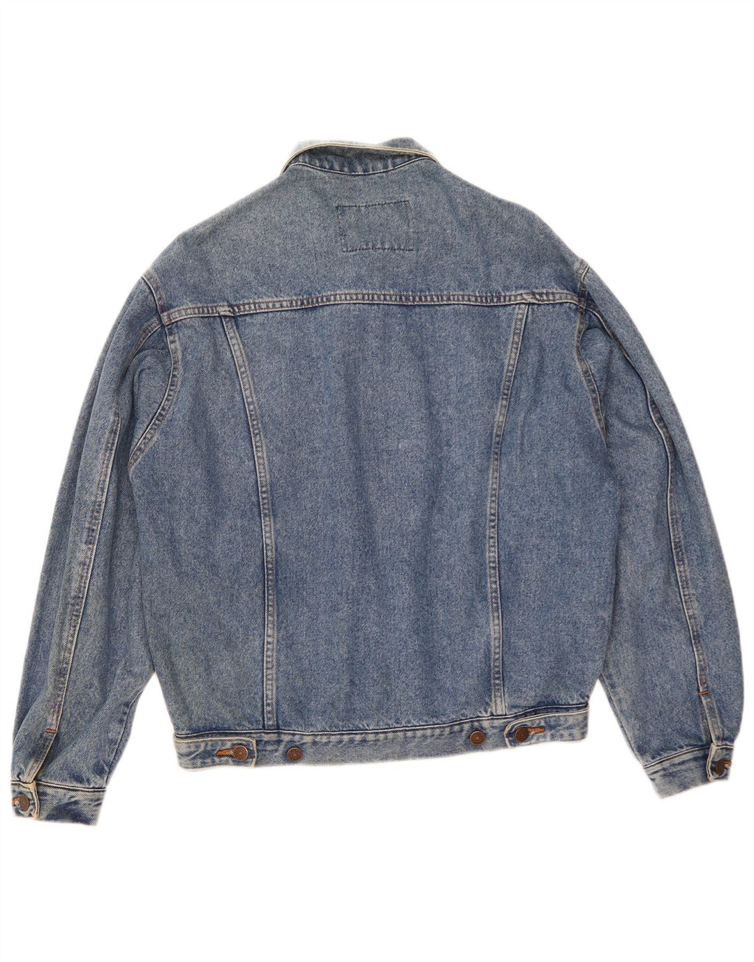 Casucci Herren Jeansjacke UK 36 Small Blaue Baumwolle