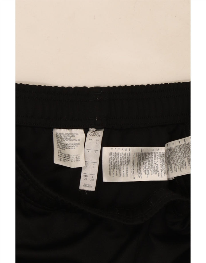 ADIDAS Herren Dri Fit Trainingshose, Größe L, Schwarz, Polyester