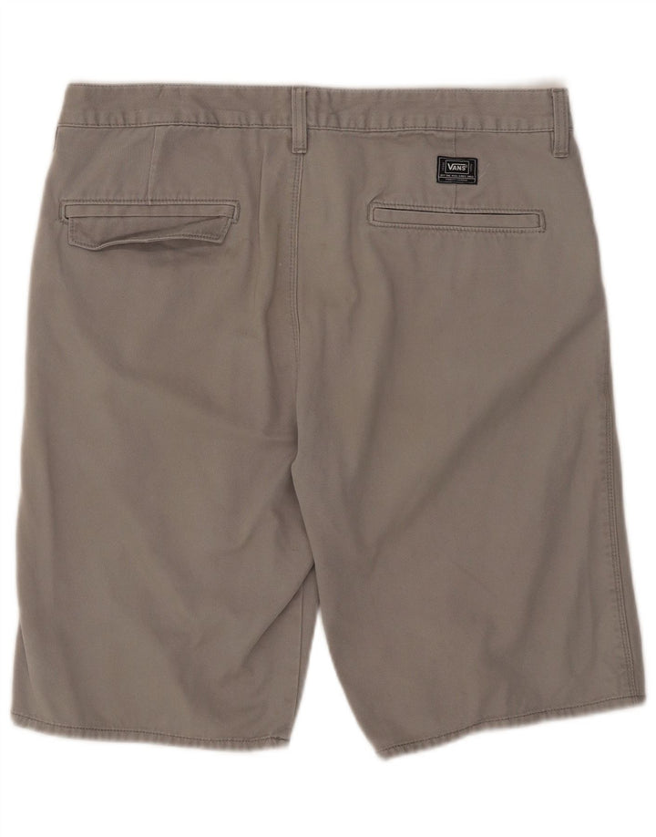 Vans Herren Freizeitshorts W34 Große graue Baumwolle