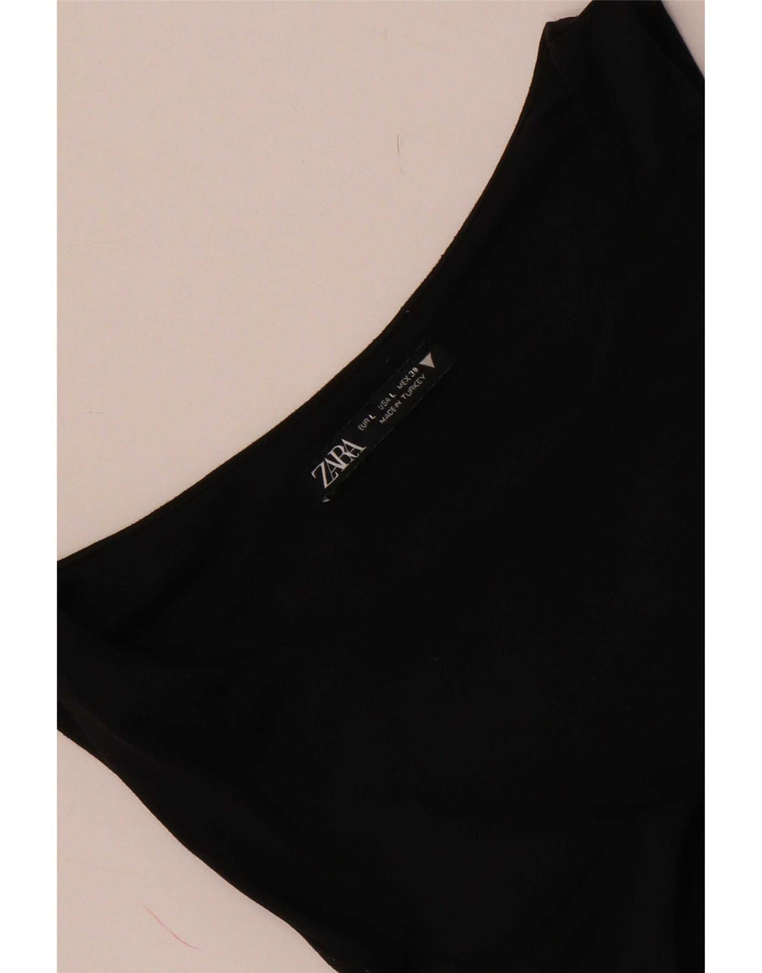 Ärmelloser Damen-Body von Zara, Größe 44, Schwarz