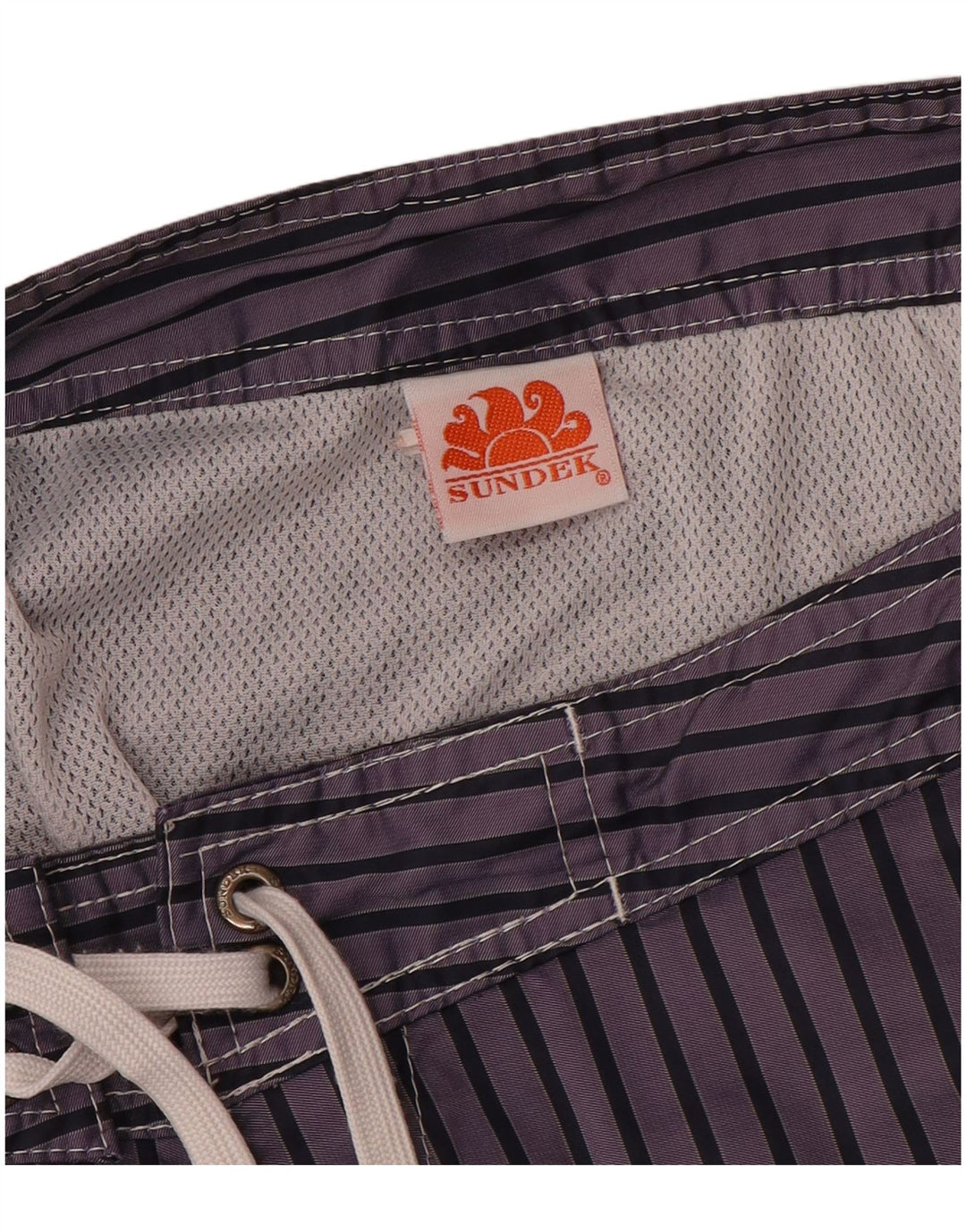 SUNDEK Herren-Badeshorts, mittelgroß, Marineblau, Farbblock