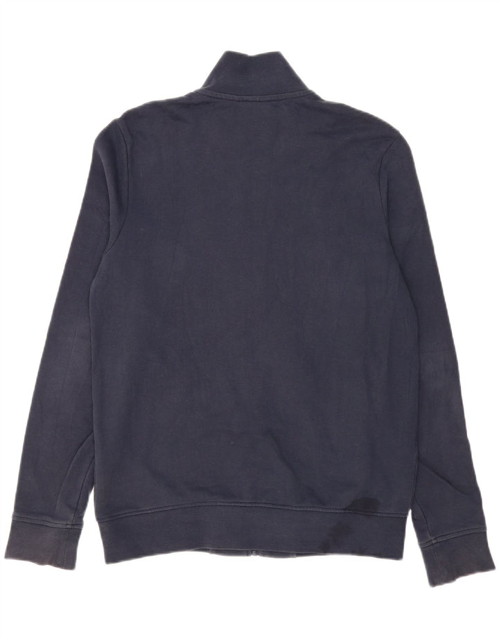 Ellesse Herren-Trainingsanzug-Oberteil, Jacke, klein, marineblau, Colourblock-Baumwolle