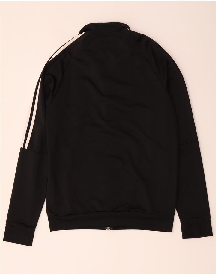 Adidas Herren Climalite Trainingsanzug Top Jacke XS Schwarz Polyester