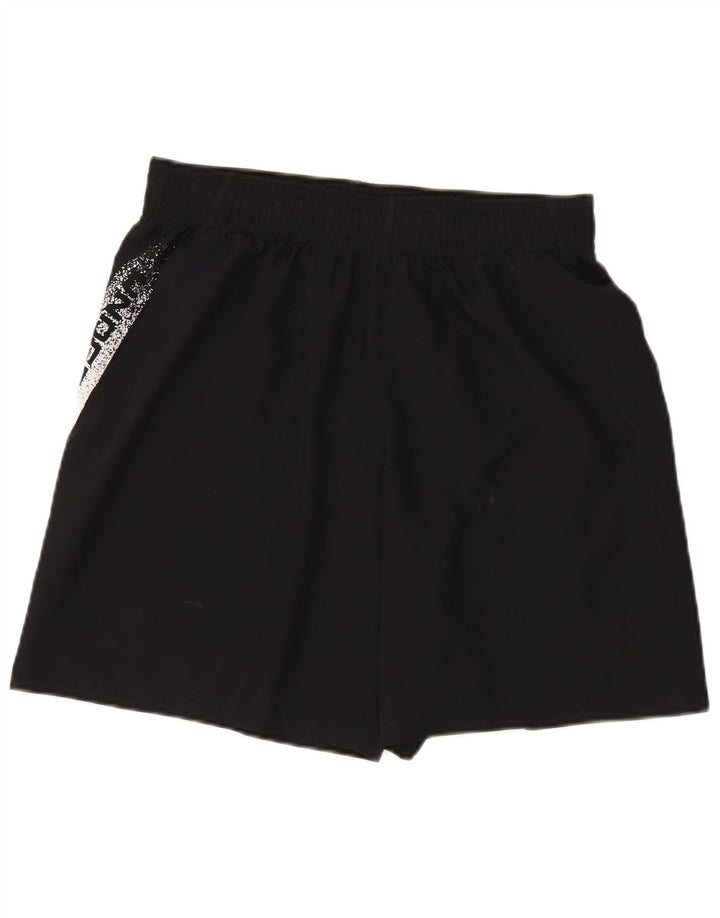 Under Armour Herren Graphic Loose Fit Sport Shorts Large Schwarz Polyester