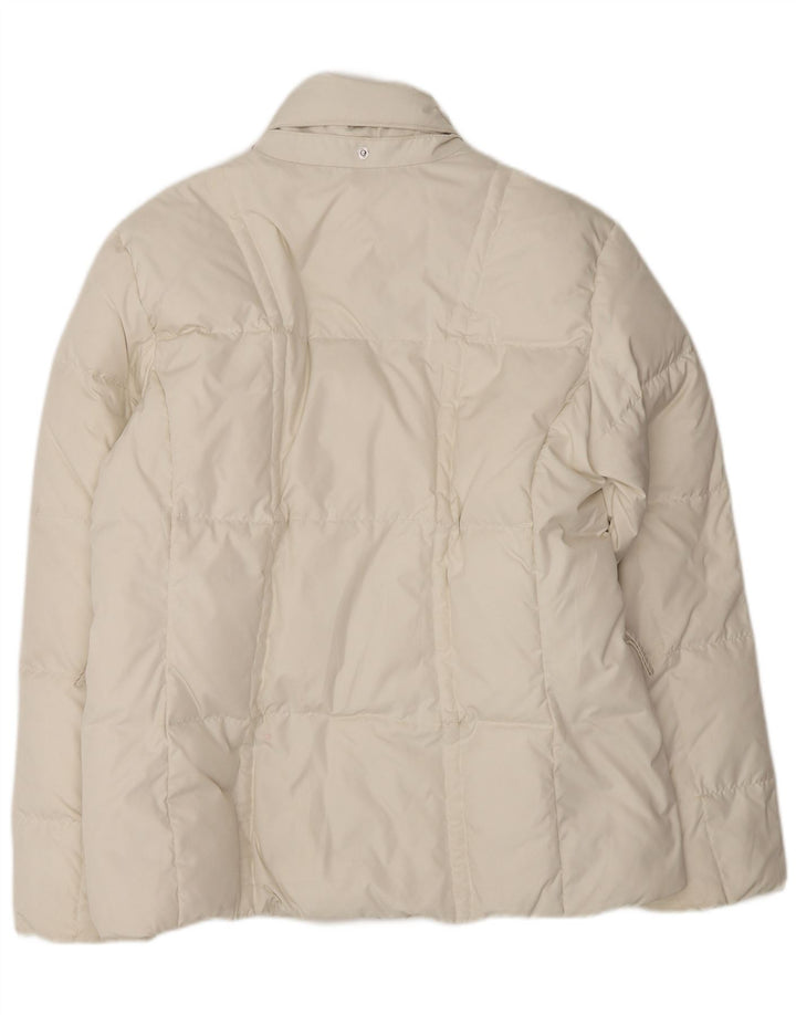 Invicta Damen Wattierte Jacke UK 16 Large Off White Polyester