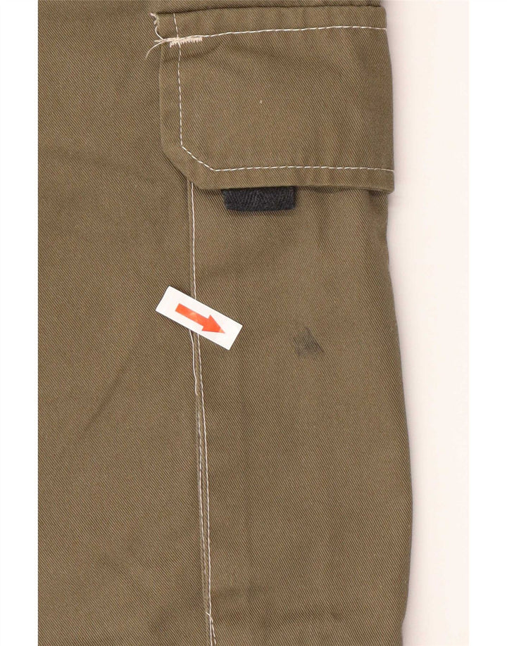 Basics Herren Cargoshorts XL W38 Khaki Polyester