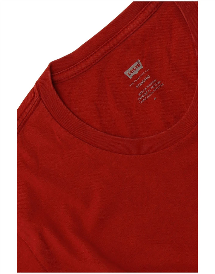 Levi's Herren Standard T-Shirt Top Mittelrot