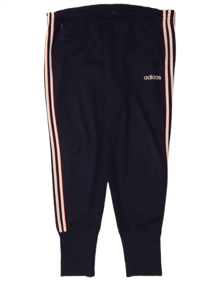 ADIDAS Herren-Trainingshose, Jogginghose, Größe 44/46, groß, marineblau, Polyester