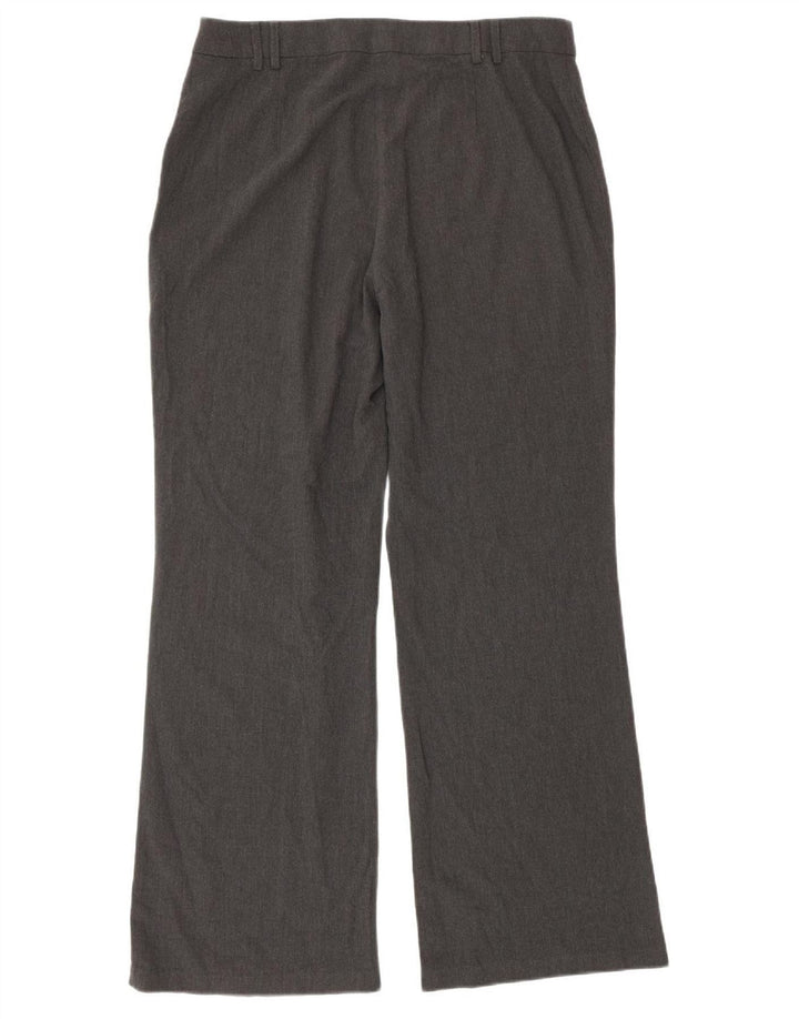 Marks & Spencer Damen Bootcut Freizeithose UK 16 Large W34 L30 Grau