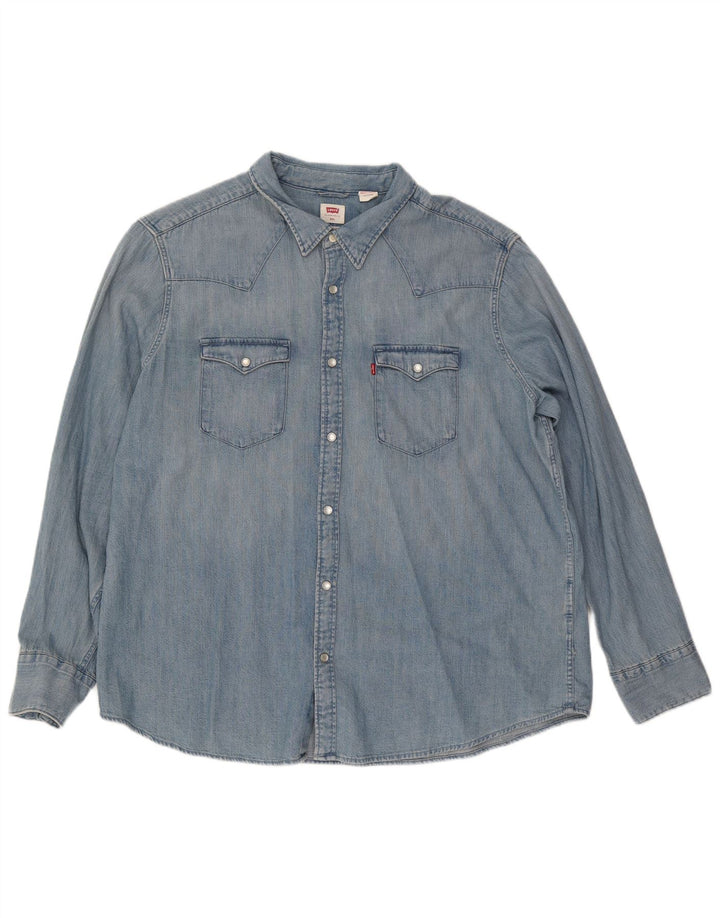Levi's Herren Standard Jeanshemd 2XL Blau