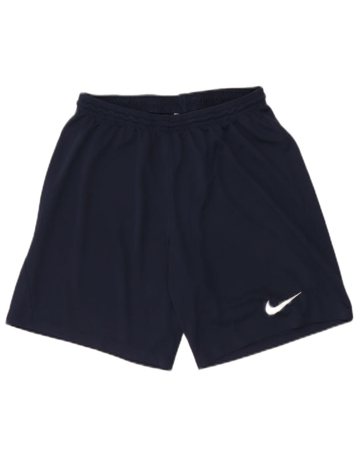 Nike Herren Dri Fit Sportshorts, groß, marineblaues Polyester