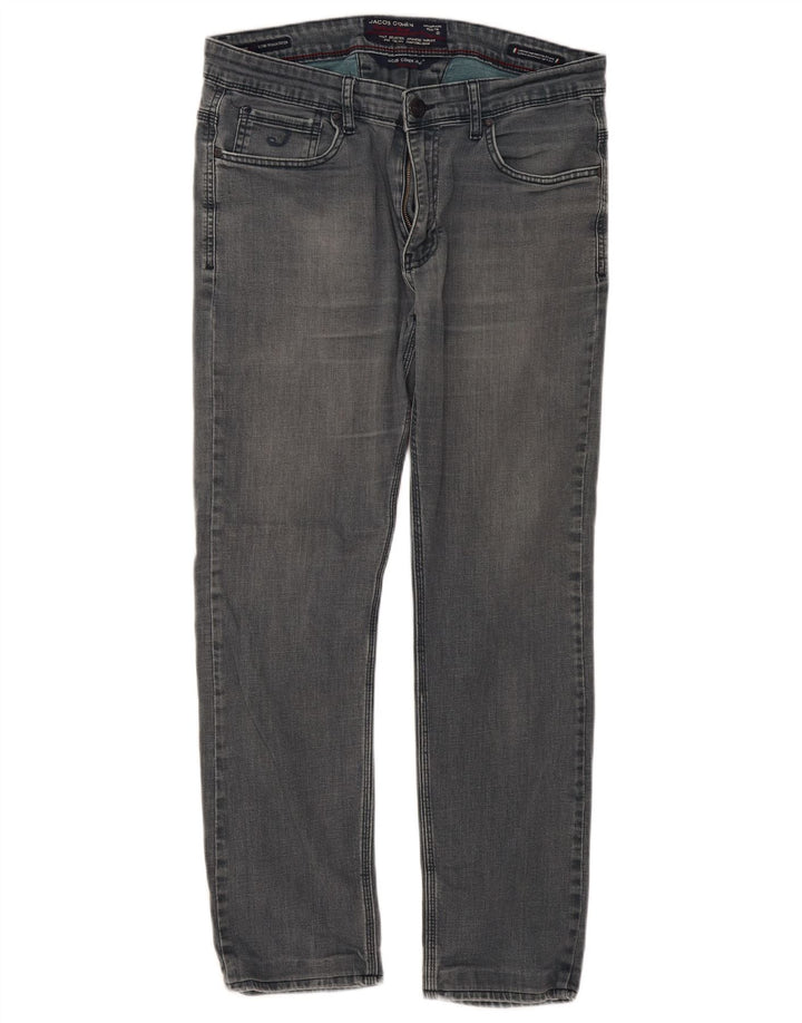 Jacob Cohen Herren Slim Jeans W34 L30 Grau