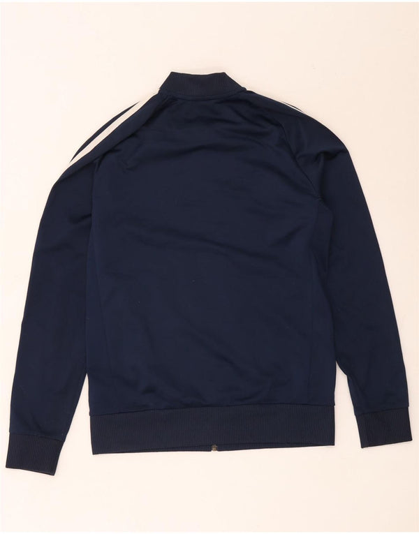 Adidas Jungen Trainingsanzug Top Jacke 13-14 Jahre Marineblau Polyester