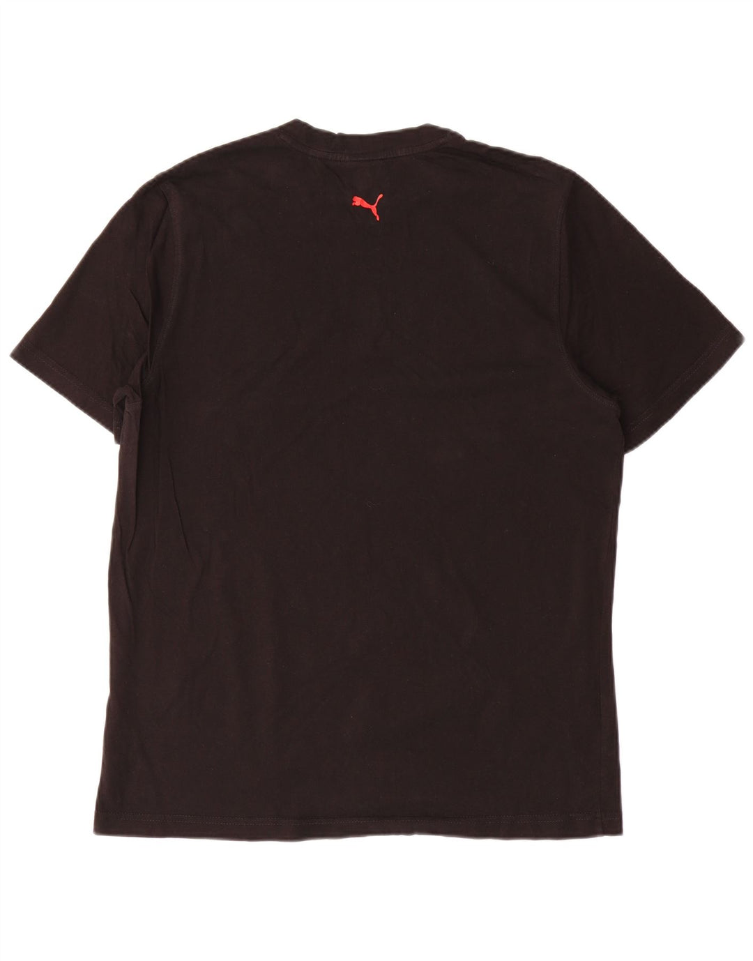 Puma Herren T-Shirt mit Grafik, groß, aus schwarzer Baumwolle