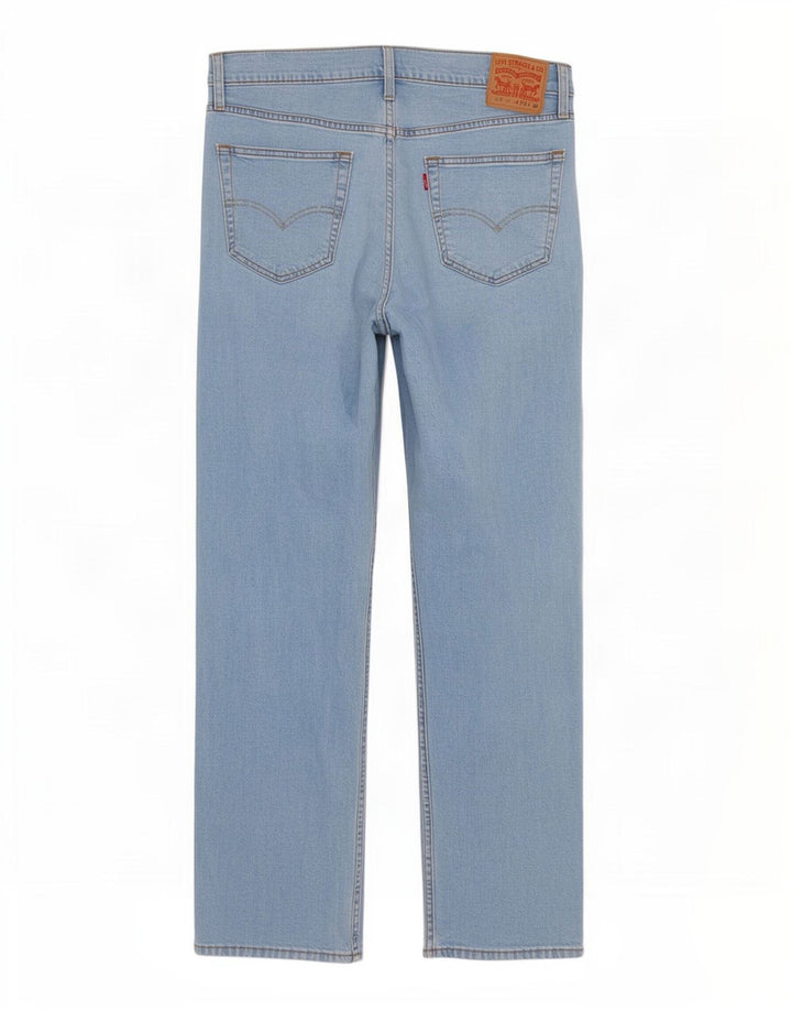 Levi's Herren 514 Straight Jeans W34 L32 Blaue Baumwolle