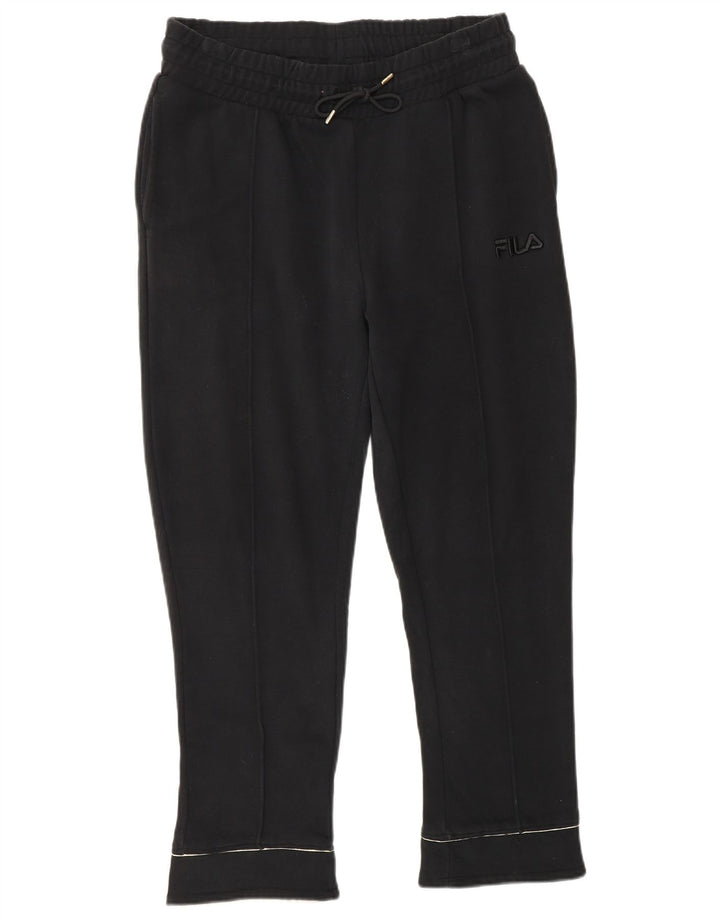Fila Damen Trainingshose Jogger UK 14 Large Schwarz