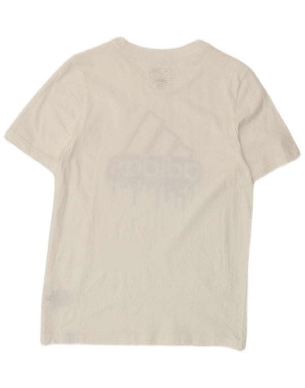 Adidas Jungen Regular Fit Graphic T-Shirt Top 10–11 Jahre Mittelweiße Baumwolle