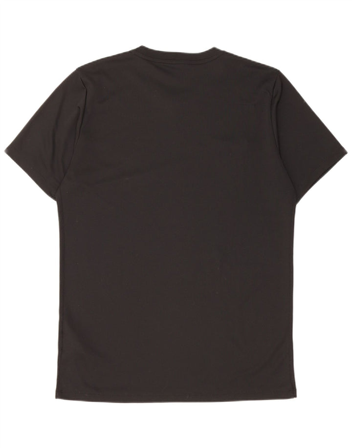 Nike Herren Dri Fit T-Shirt Top Medium Schwarz Polyester