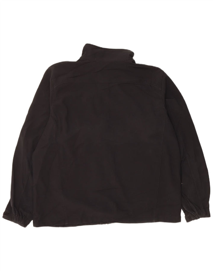 EDDIE BAUER Herren Windjacke UK 42 XL Schwarz Polyester