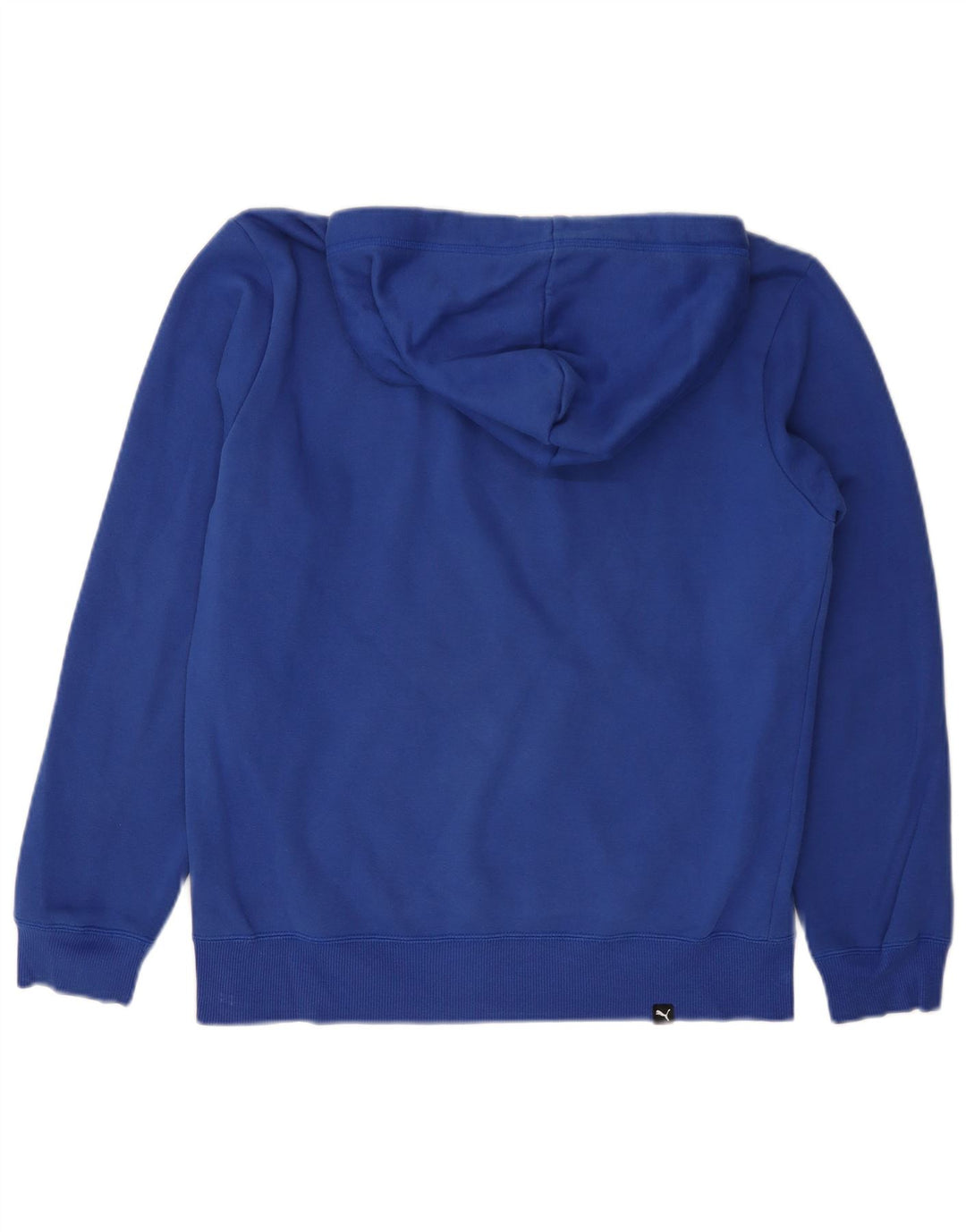 PUMA Herren Graphic Hoodie Pullover Small Blau Baumwolle