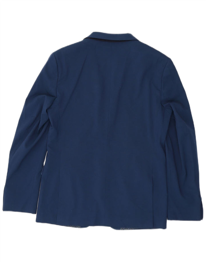 Marks & Spencer Herren-Blazer mit 2 Knöpfen, reguläre Passform, UK 38, Mittelblau