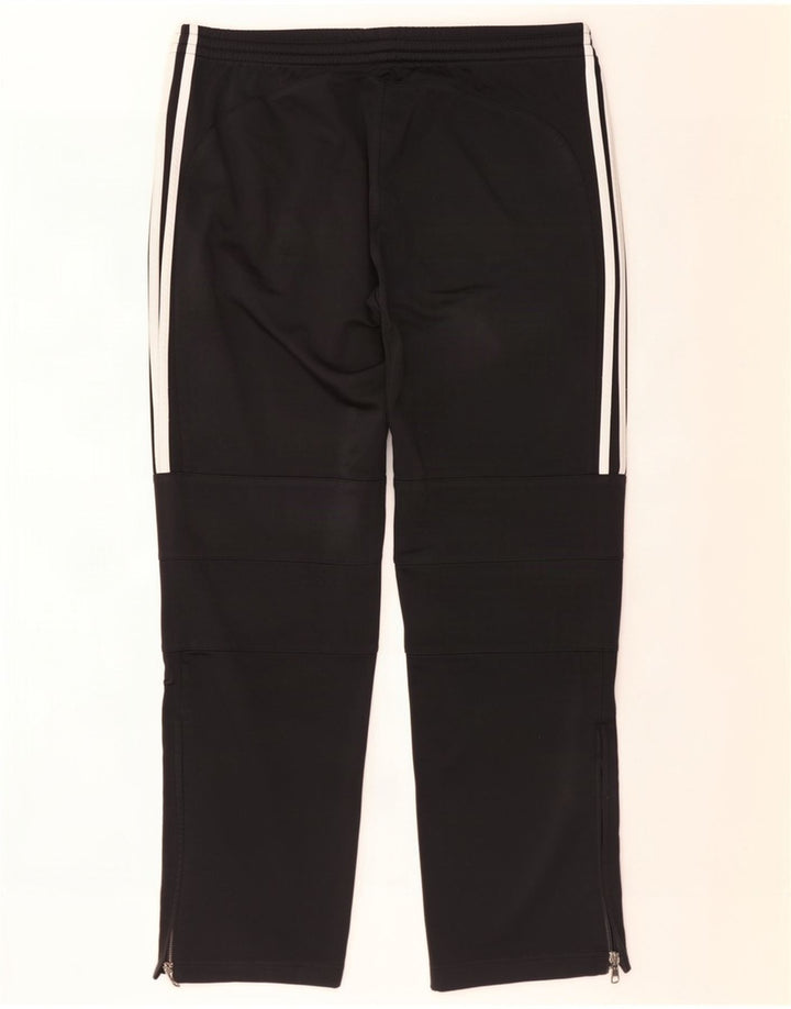 Adidas Herren-Trainingshose, groß, aus schwarzem Polyester