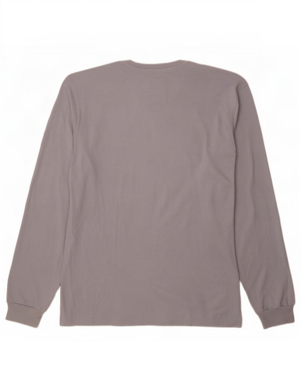 Champion Herren Top Langarm 2XL Blau Baumwolle
