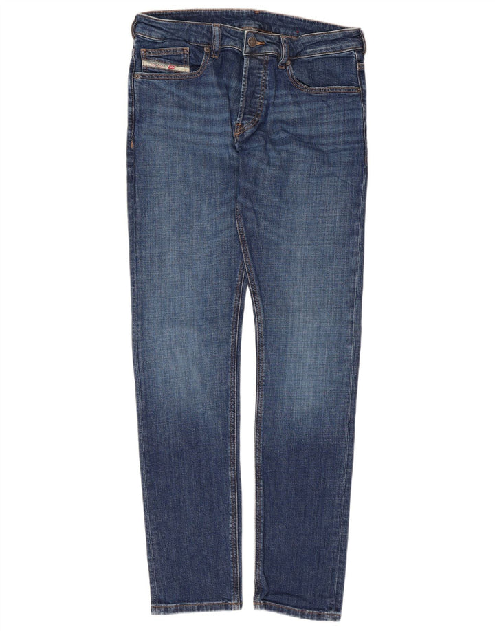 Diesel Damen Slim Jeans W30 L31 Blaue Baumwolle