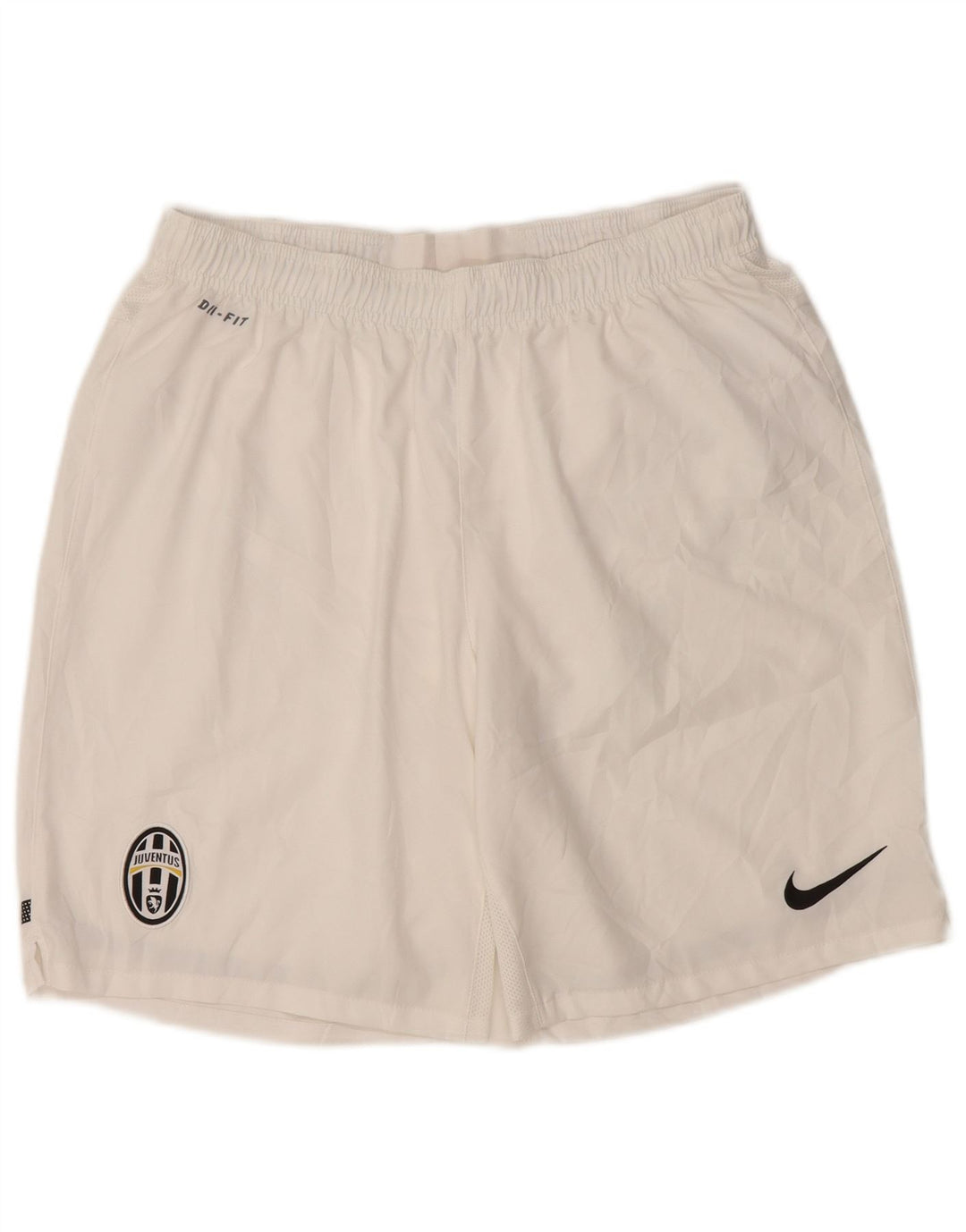Nike Herren Juventus Sportshorts, groß, aus weißem Polyester