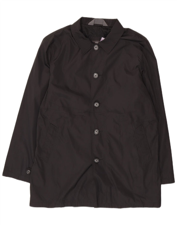 Marks & Spencer Herren Regenjacke UK 42 XL Schwarz Polyester