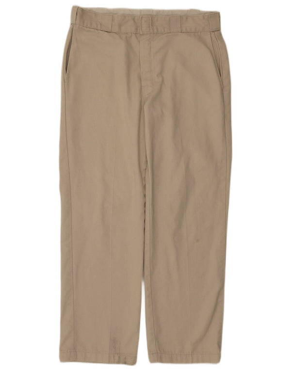 DICKIES Gerade Chinohose für Herren, W34, L30, Beige, Polyester