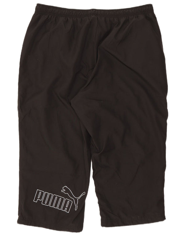 Puma Herren Graphic Bermuda Sportshorts 2XL Schwarz