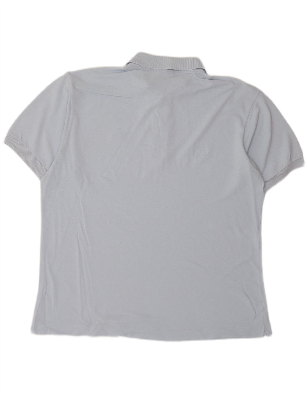 LACOSTE Herren-Poloshirt, Größe 5, große blaue Baumwolle