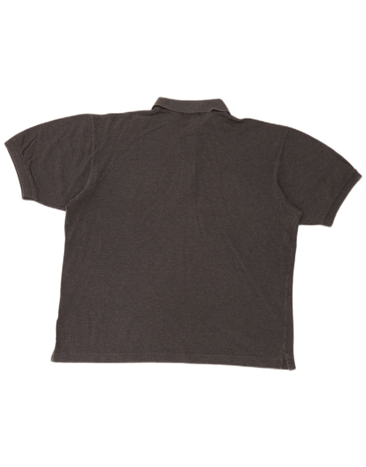 Sergio Tacchini Herren-Poloshirt, große graue Baumwolle