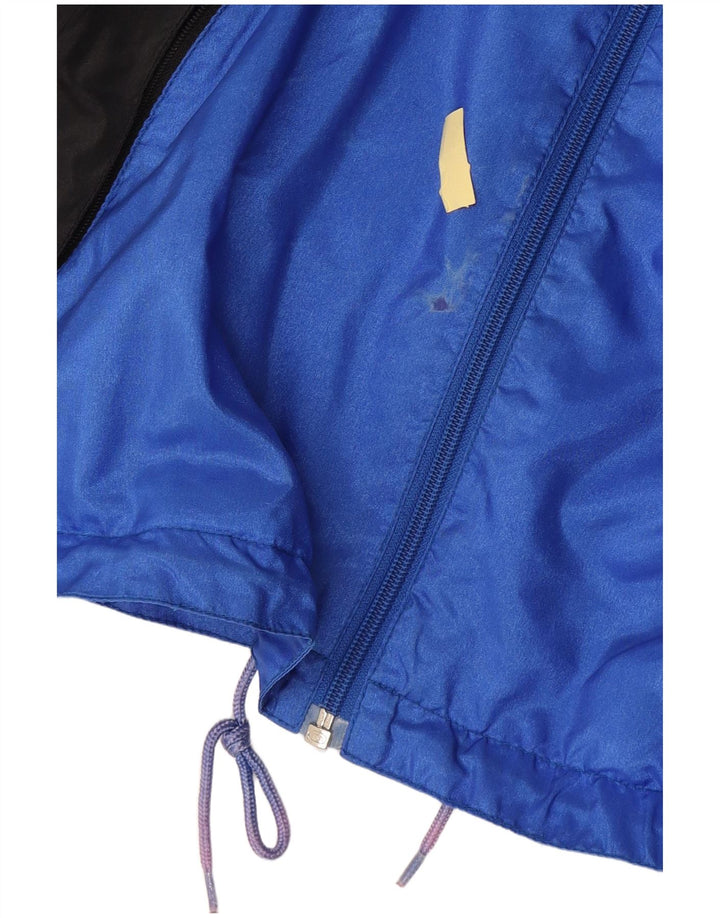 Frank Shorter Herren-Trainingsanzug aus mittelblauem Colourblock-Nylon
