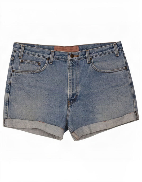 Eddie Bauer Damen-Jeansshorts mit klassischer Passform, Größe L, W34, Blau