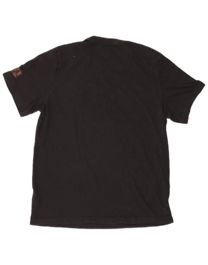 Nike Herren-T-Shirt mit Grafik, XL, schwarze Baumwolle