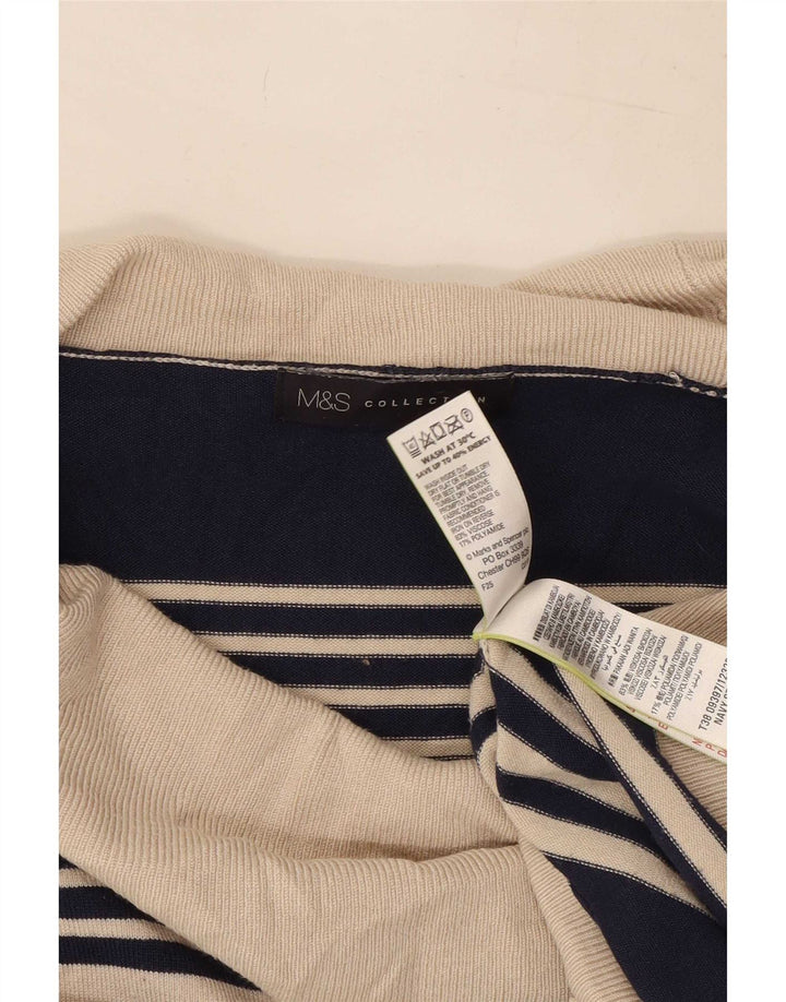 Marks & Spencer Damen-Pullover mit Rollkragen, Gr. 14, mittleres Marineblau