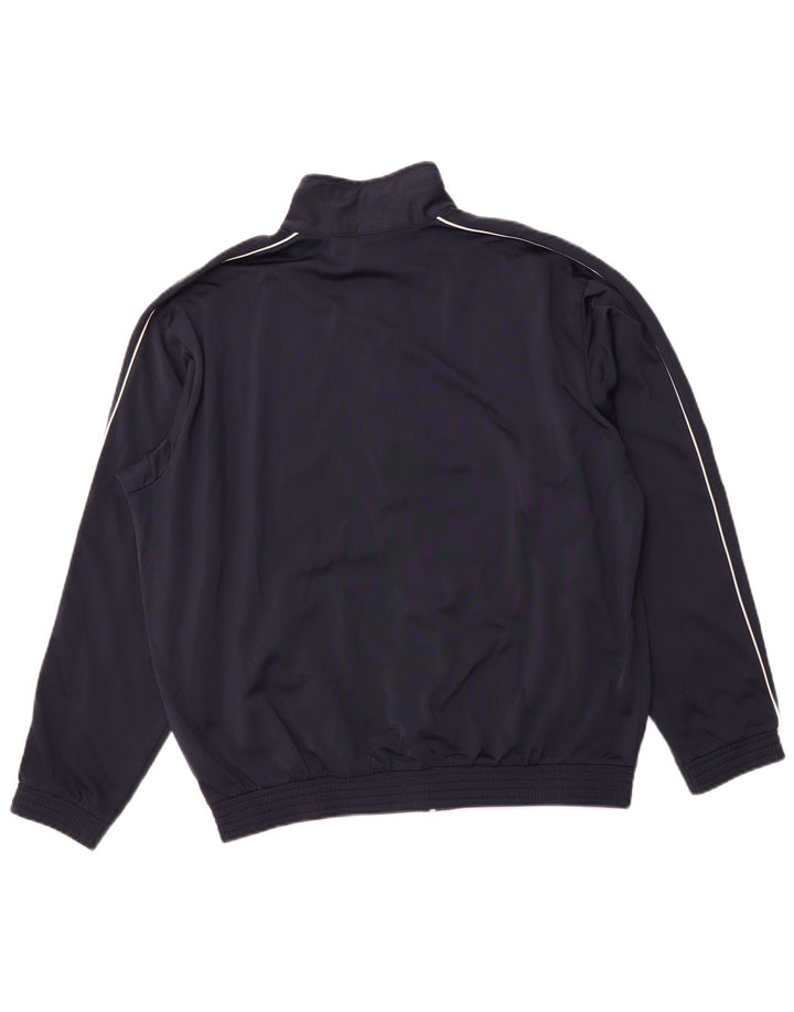 CHAMPION Herren-Trainingsanzug-Oberteil, Jacke, XL, Marineblau, Polyester