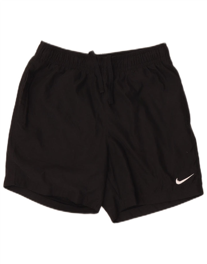 Nike Herren-Sportshorts, Größe S, Schwarz, Polyester