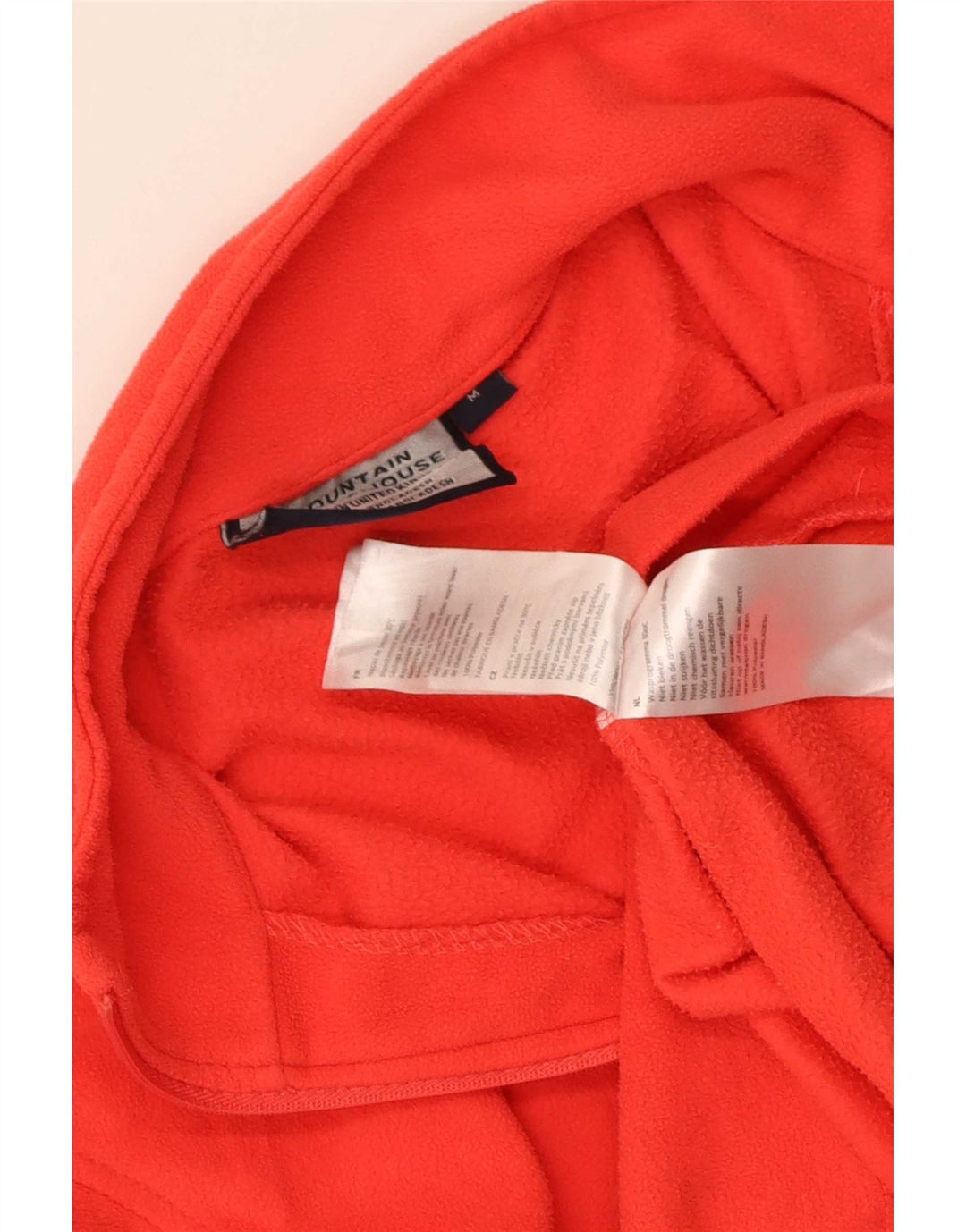 Mountain Warehouse Damen-Fleecepullover mit Reißverschluss am Kragen, UK 14, Mittelrot, Polyester