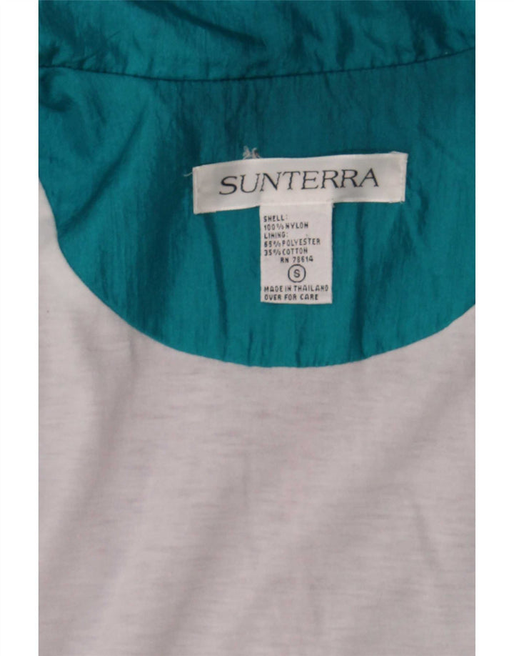 Sunterra übergroße Trainingsjacke für Damen, UK 10, klein, lila, geometrisch
