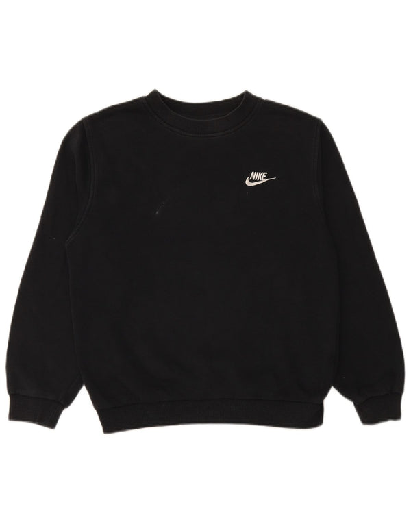 NIKE Sweatshirt für Jungen, 12–13 Jahre, Größe L, Schwarz