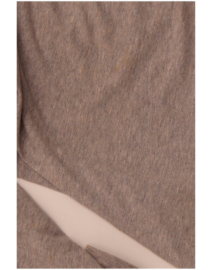 TOMMY HILFIGER Herren Heritage Graphic Top Langarm mittelgraue Baumwolle