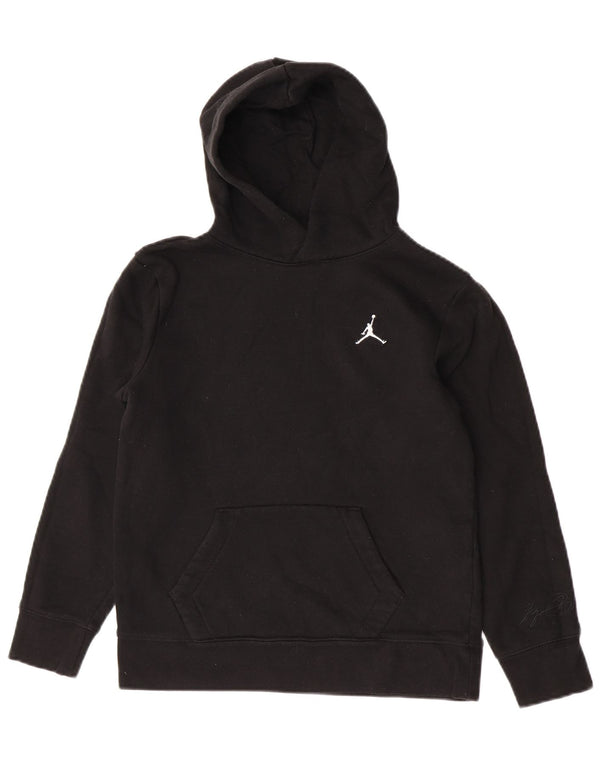 Jordan Jungen Air Hoodie Pullover 12–13 Jahre große schwarze Baumwolle